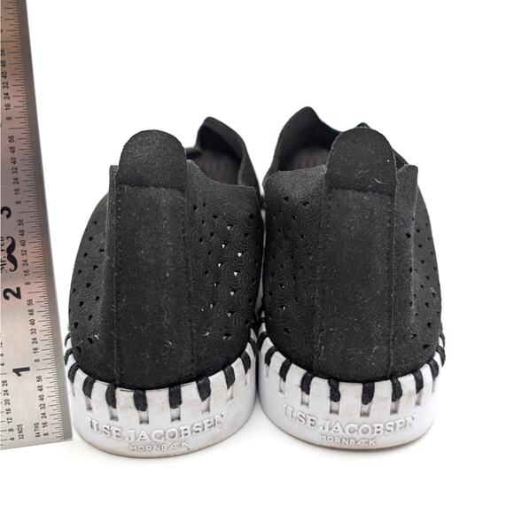 Ilse Jacobsen Hornbæk Tulip Platform Slip-On Shoes Women's Black Size US8.5 EU39 - Picture 4 of 12